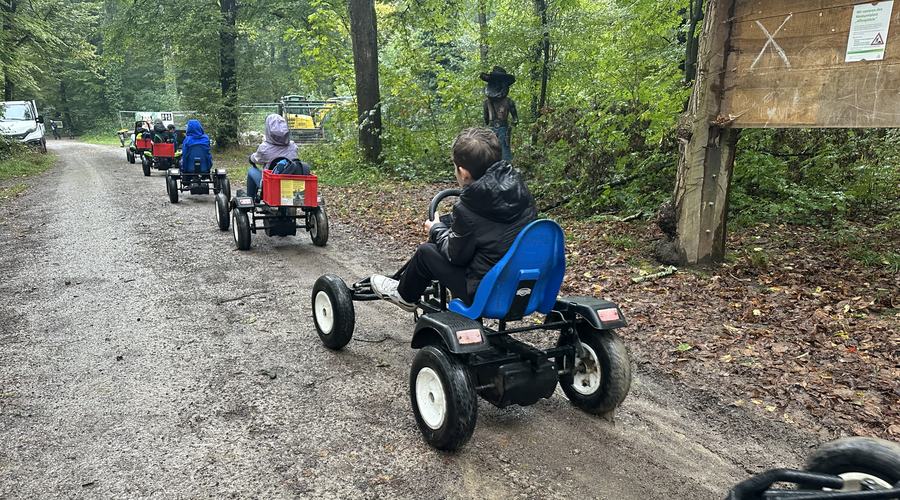 Pedalkart-Tour im Oberwald